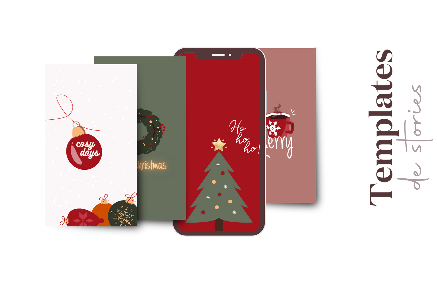Creative Kits Social Media templates - Xmas Stories Templates Collection