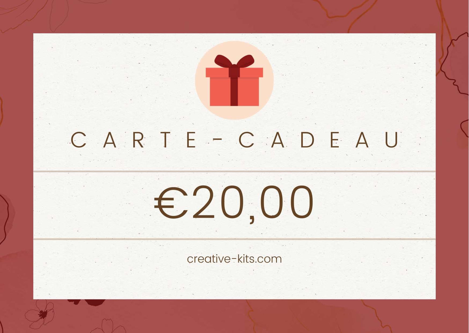 Carte-Cadeau Creative Kits - Creative Kits