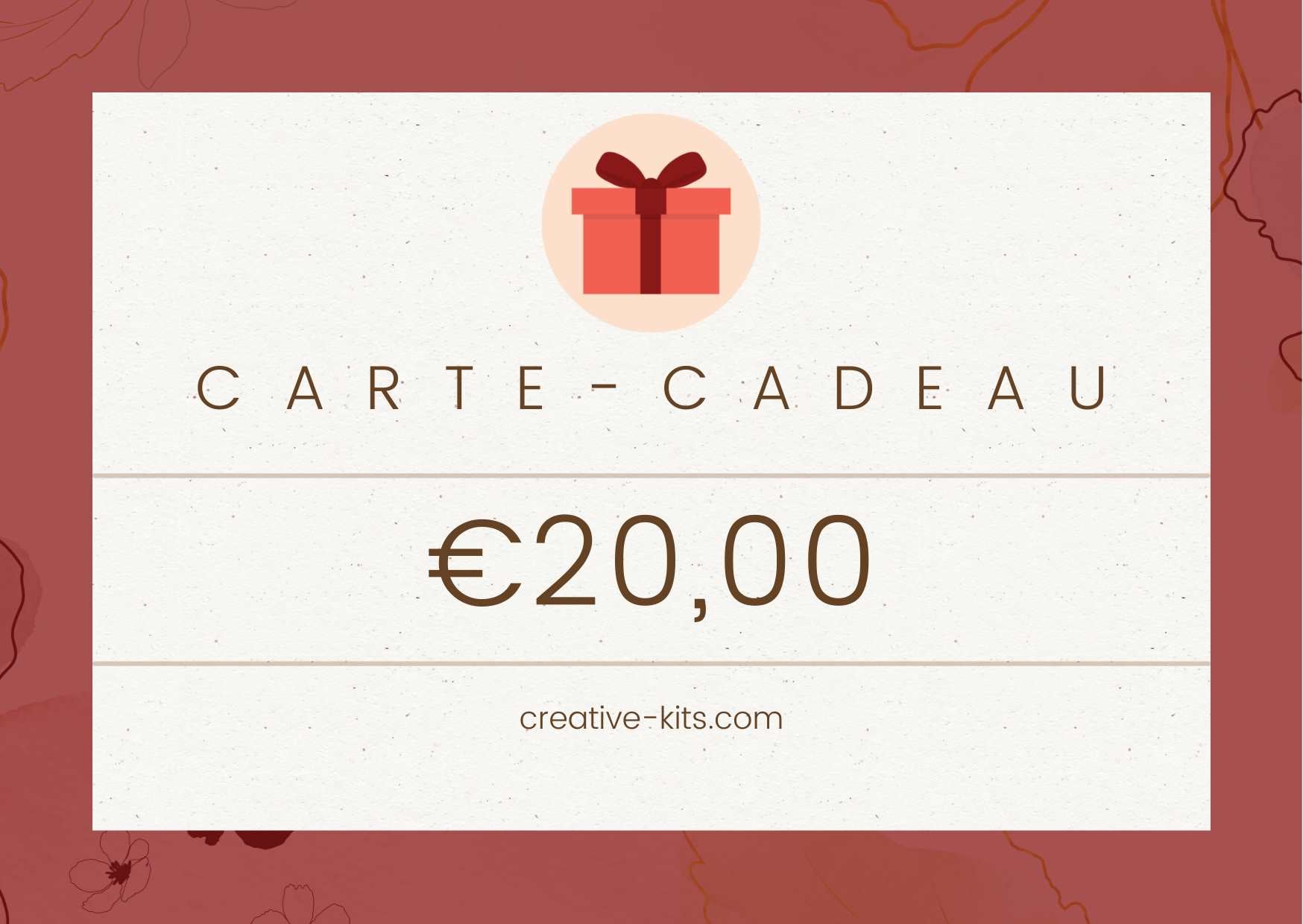 Carte-Cadeau Creative Kits - Creative Kits