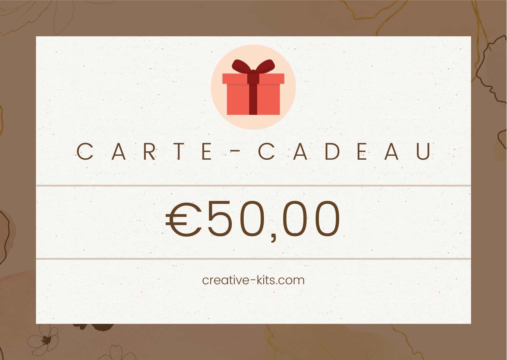 Carte-Cadeau Creative Kits - Creative Kits