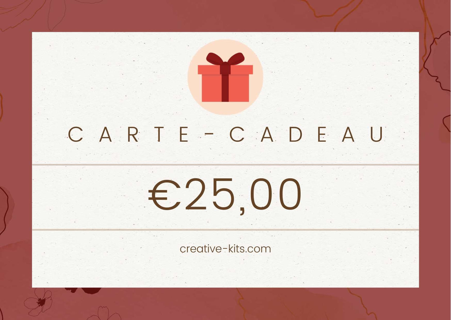 Carte-Cadeau Creative Kits - Creative Kits