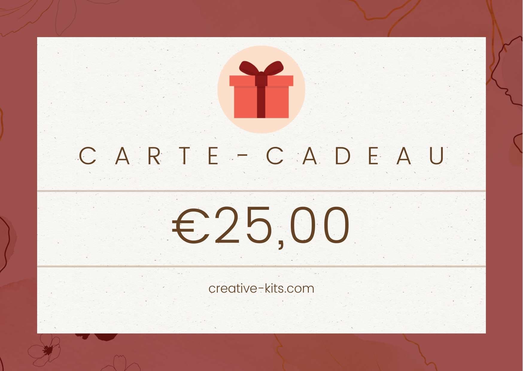 Carte-Cadeau Creative Kits - Creative Kits