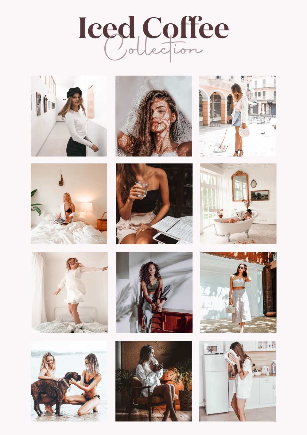 Iced Coffee Collection (Presets) - Creative Kits